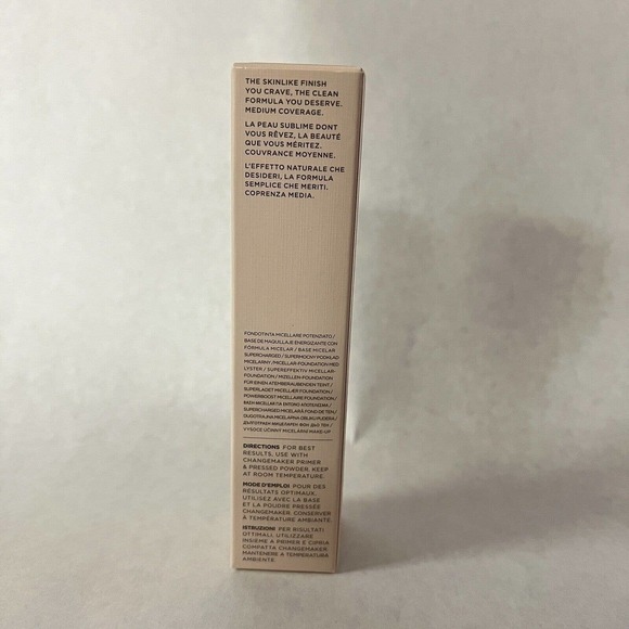 BITE BEAUTY Changemaker Supercharged Micellar Foundation in T135 1 oz NIB - Picture 3 of 5